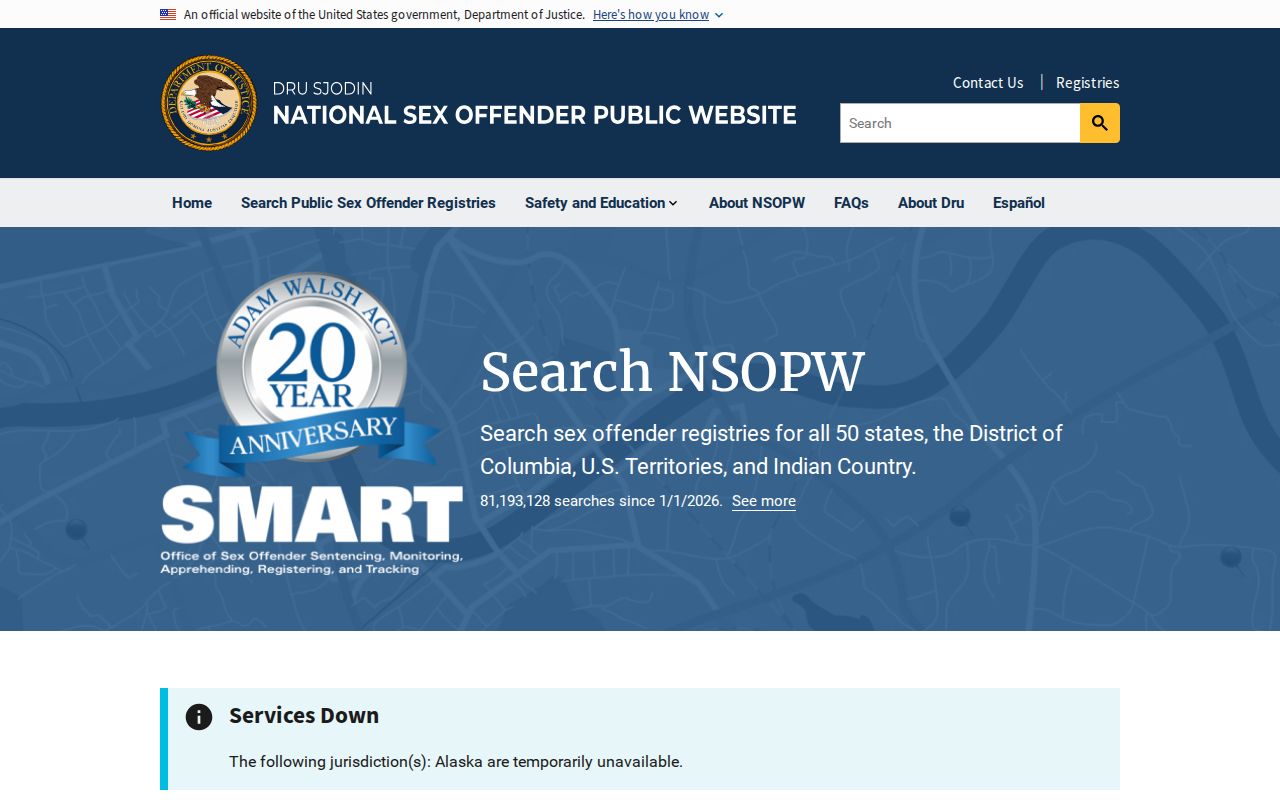 Meriwether County sex offender national search