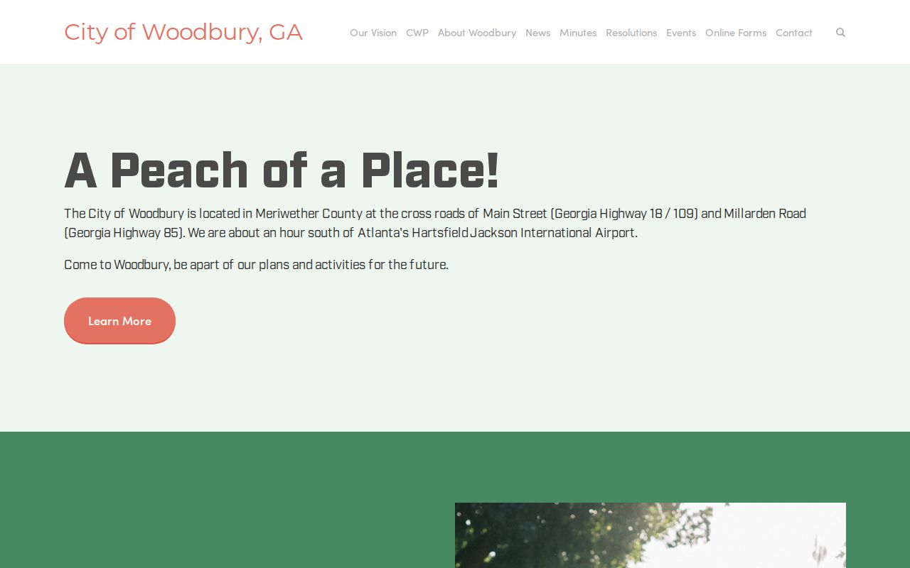 Woodbury criminal records in Meriwether County official city homepage